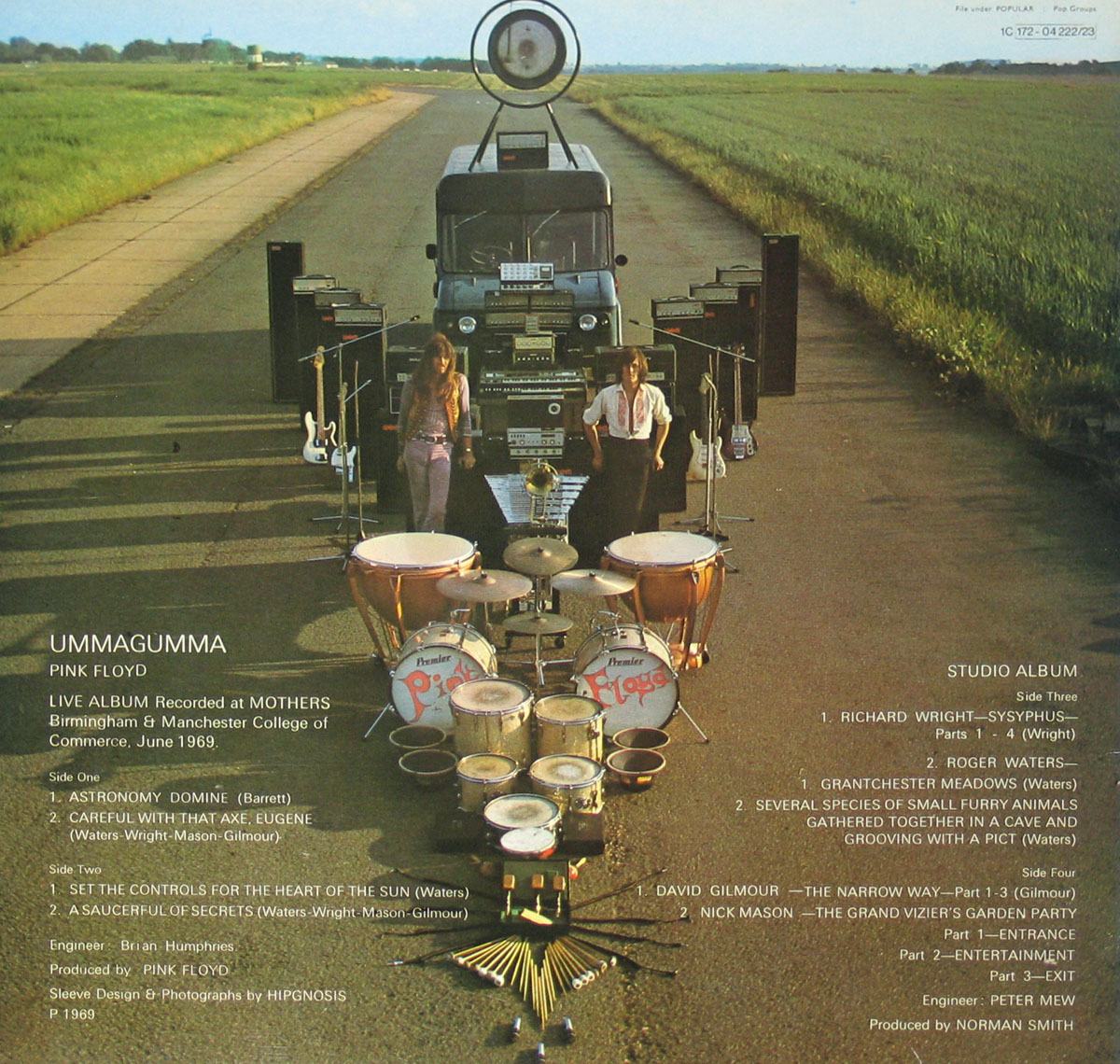 High Resolution Photo #2 PINK FLOYD Umma Gumma Germany 